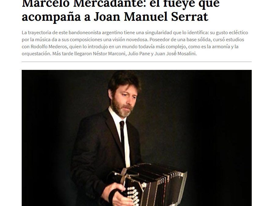 Colaboración con Serrat